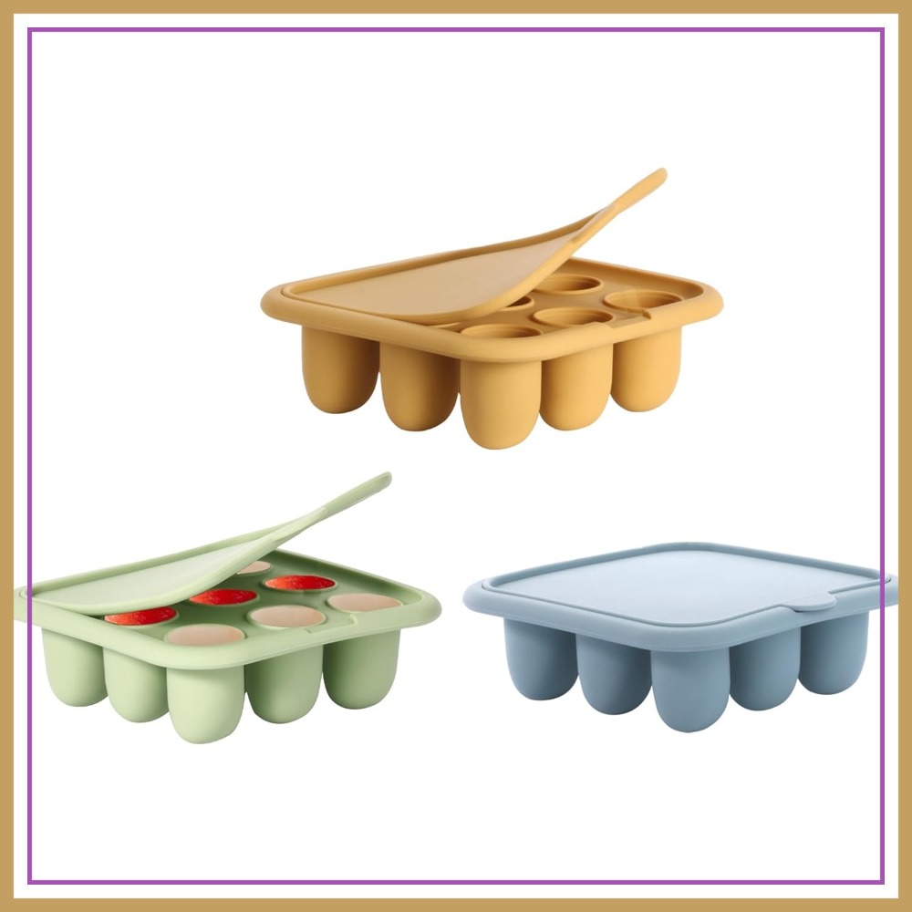 Baby Food Freezer Tray - Silicone Baby Food Freezer Tray, Fruit