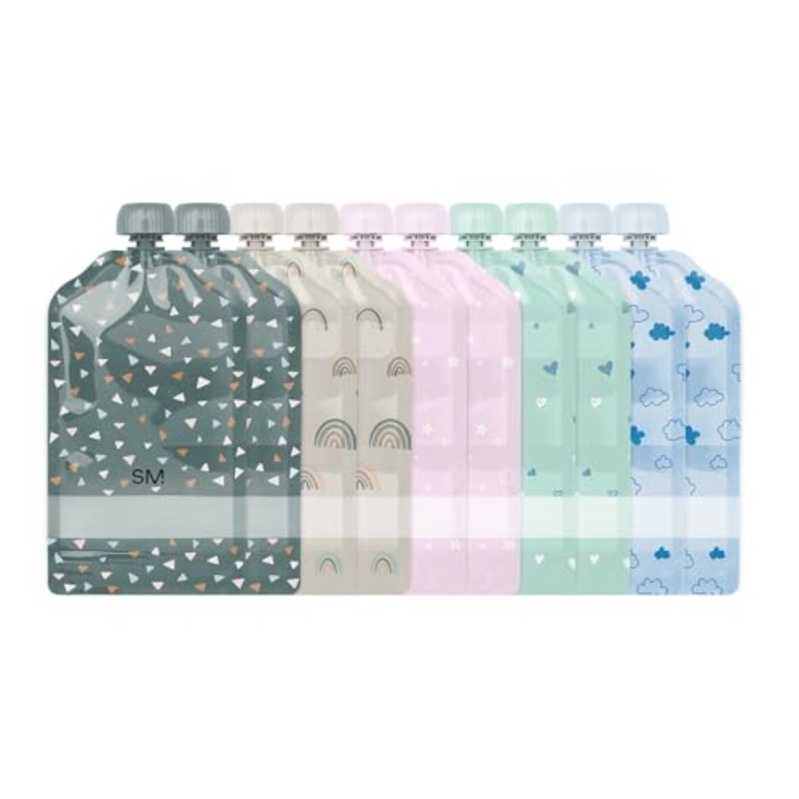 Baby Food Pouches Reusable - Reusable Baby Food Pouches for Toddlers