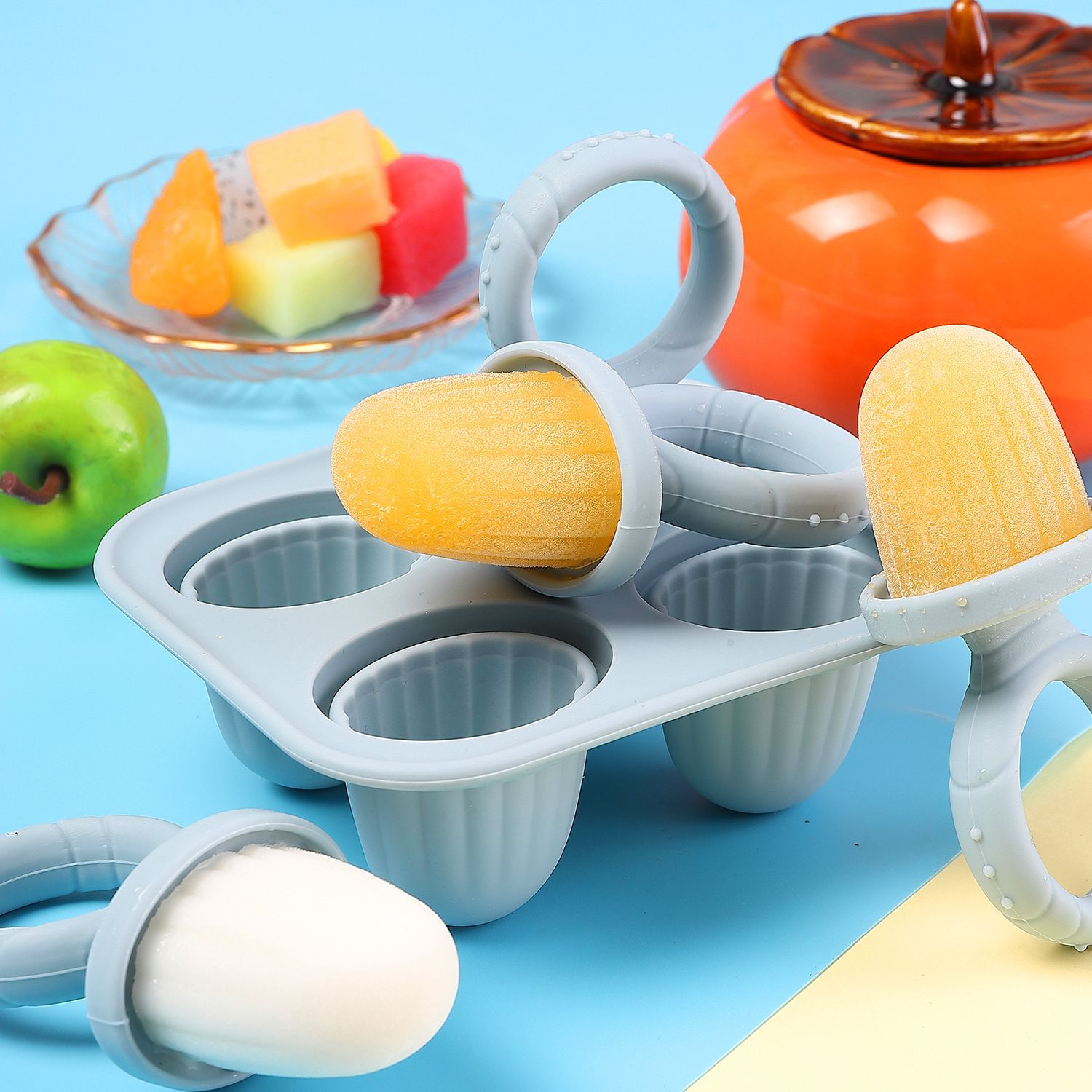Baby Silicone Mold Set,Teethin - Baby Food Pouches Reusable ulasan dan harga