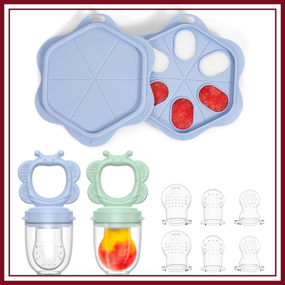 Silicone Baby Fruit Food Feede - Baby Food Freezer Tray ulasan dan harga