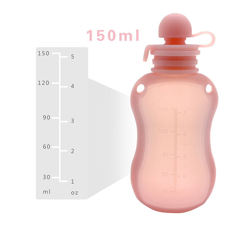 150ml Convenient Milk Storage  - Baby Food Pouches Reusable ulasan dan harga
