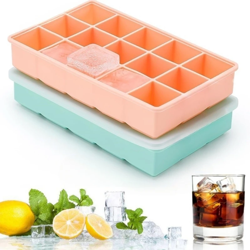 15/24 Grid Silicone Ice Cube M - Baby Food Freezer Tray ulasan dan harga