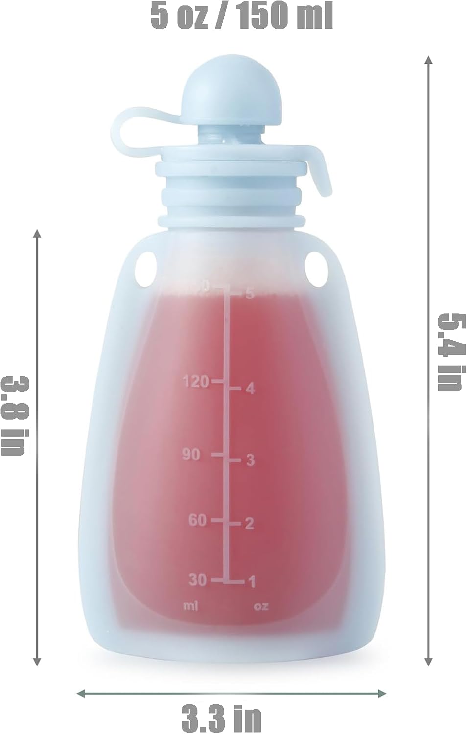Reusable Silicone Baby Food Po - Baby Food Pouches Reusable ulasan dan harga