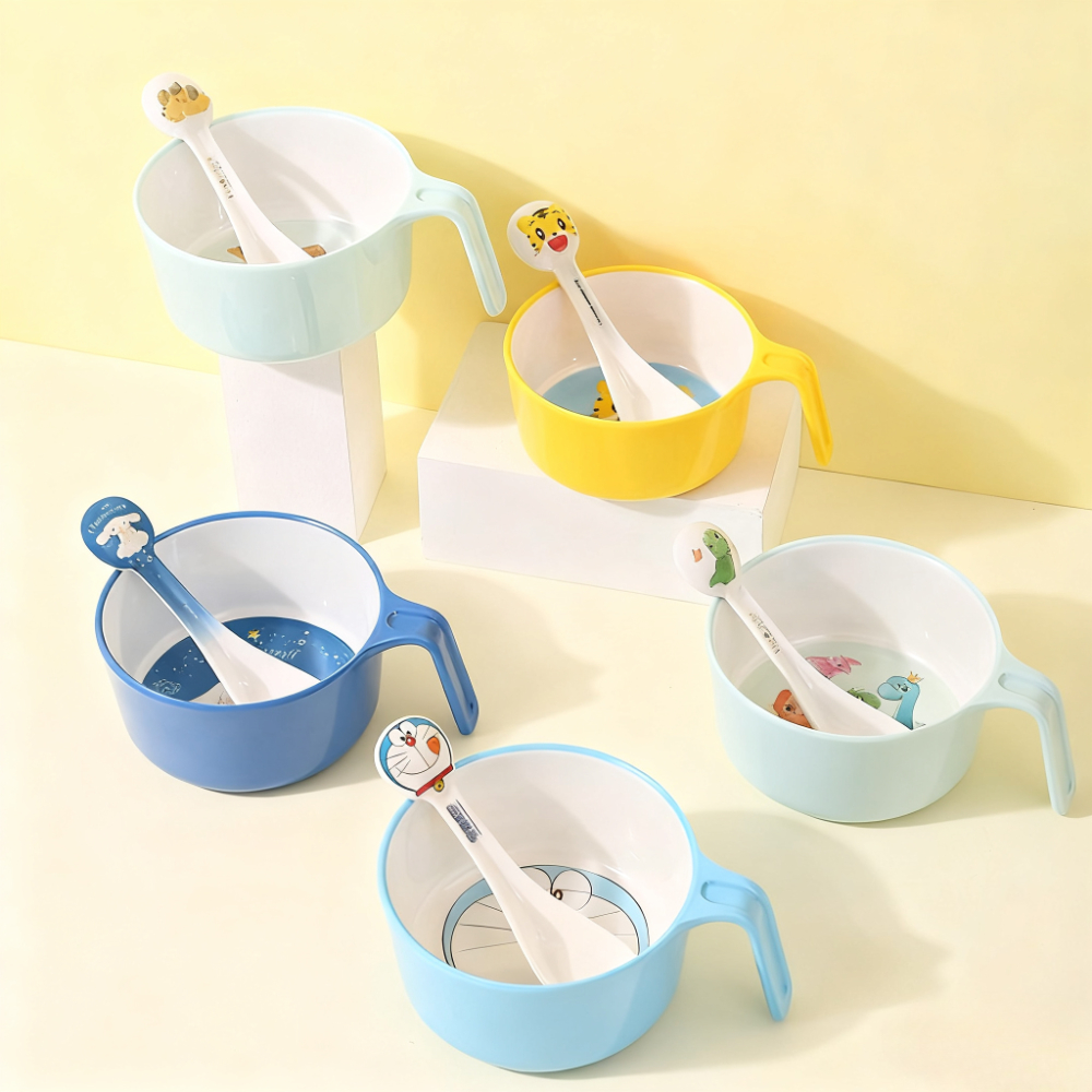 Kids Bowls Cartoon Tableware S - Baby Food Stew ulasan dan harga