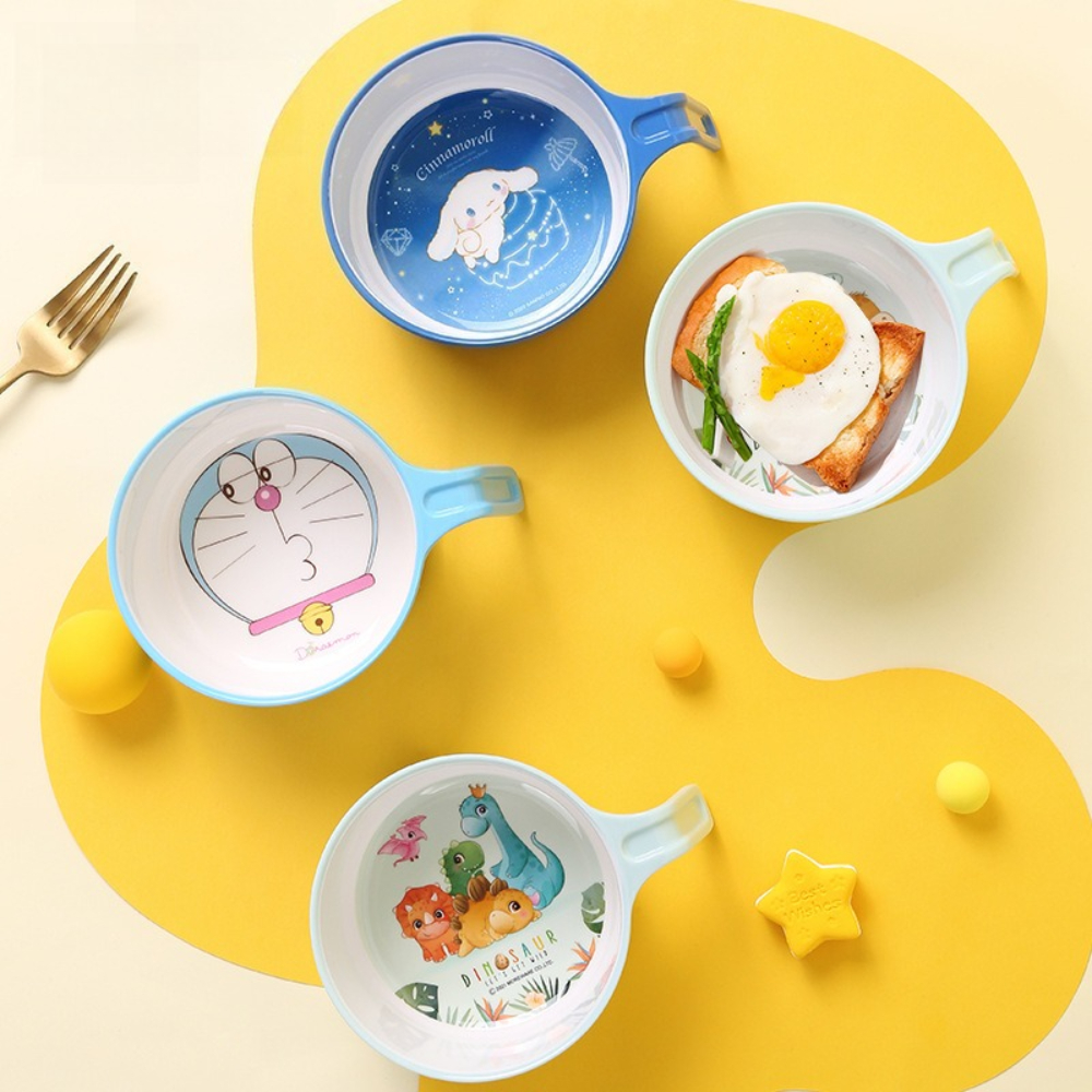 Kids Bowls Cartoon Tableware S - Baby Food Stew ulasan dan harga