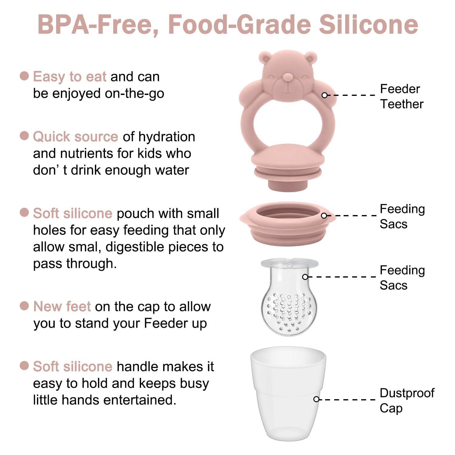 Baby Fruit & Food Feeder Pacif - Baby Food Fruits ulasan dan harga