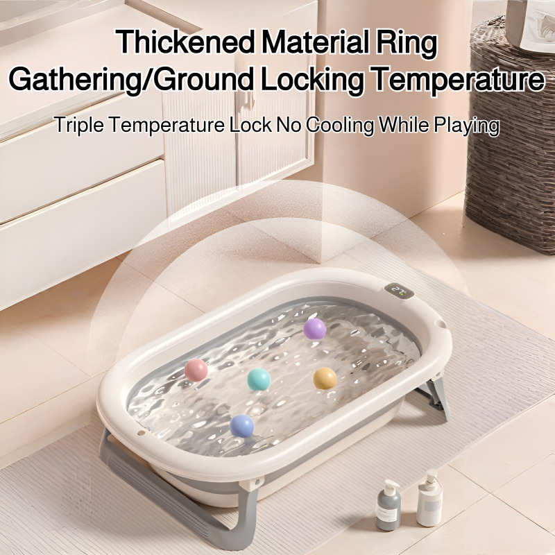 Foldable Baby Bathtub, Safe an - Baby Food Warmer Portable ulasan dan harga