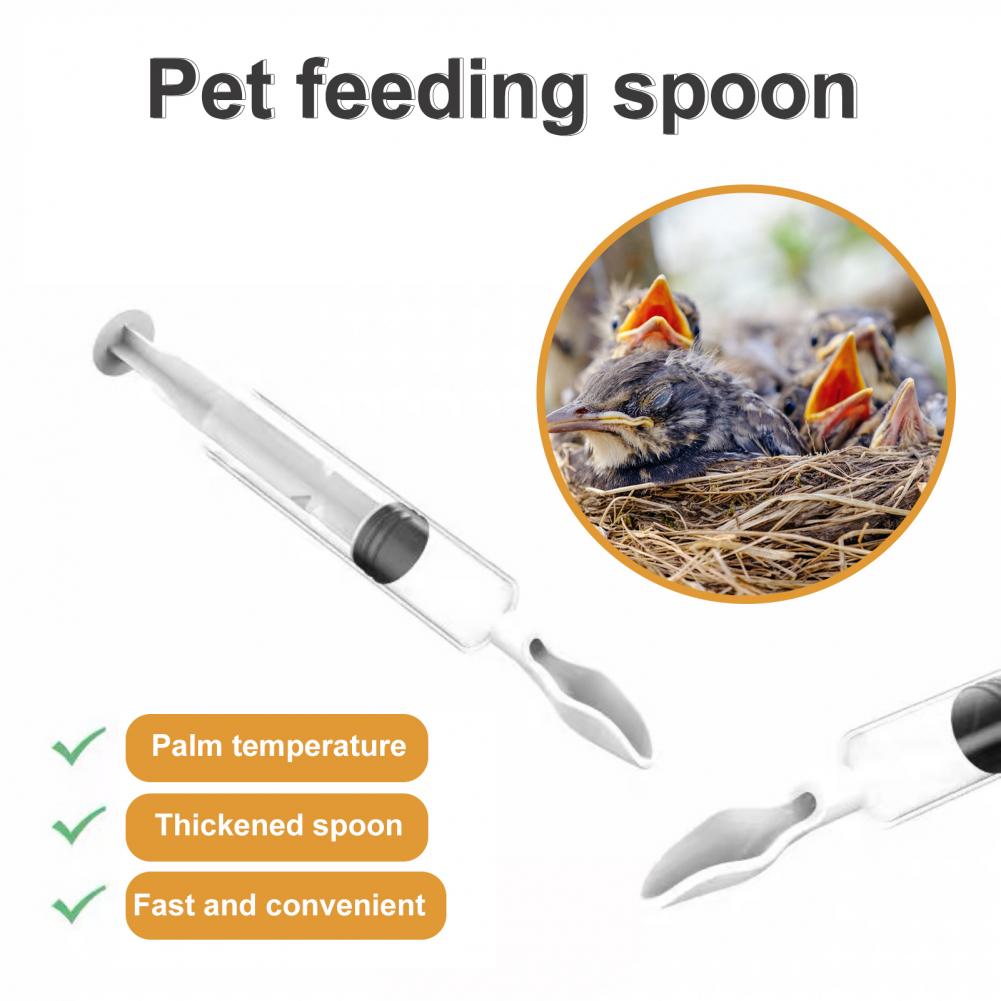 Food Feeding Needle 1 Set Bird - Baby Food Youtube ulasan dan harga