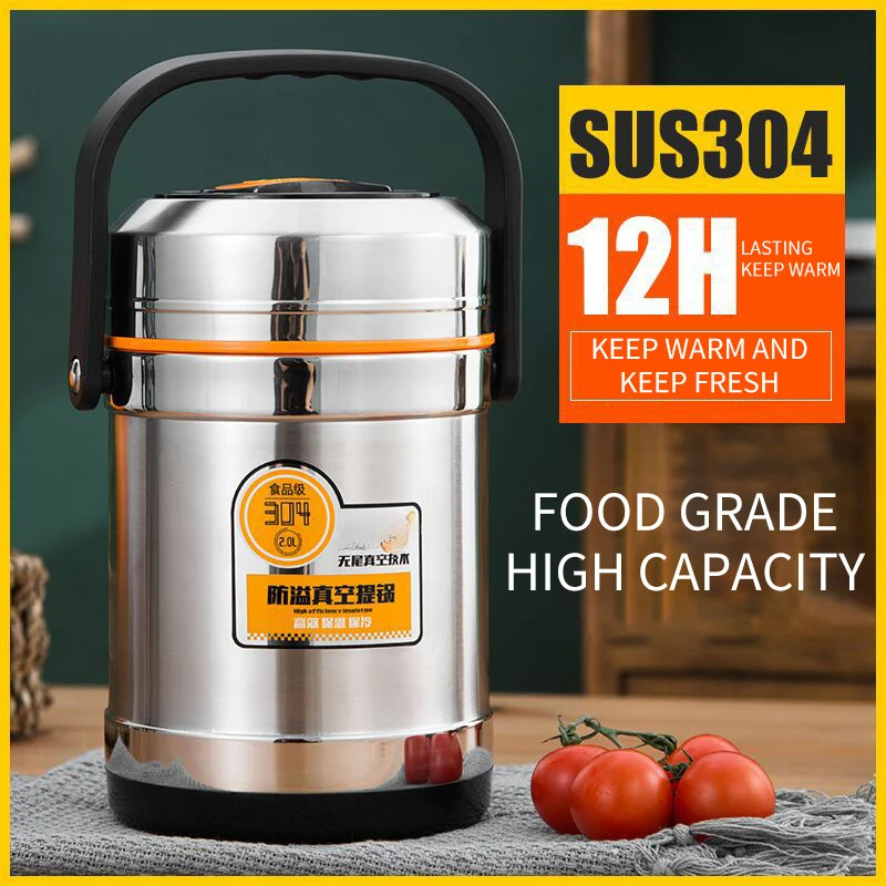 Stainless Steel Vacuum Thermal - Baby Food Warmer Portable ulasan dan harga