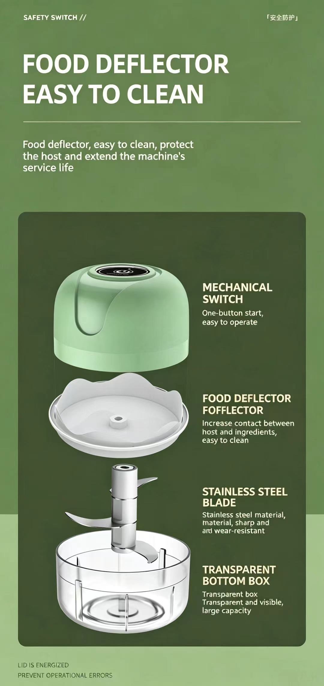 23W USB Rechargeable Electric  - Baby Food Chopper ulasan dan harga