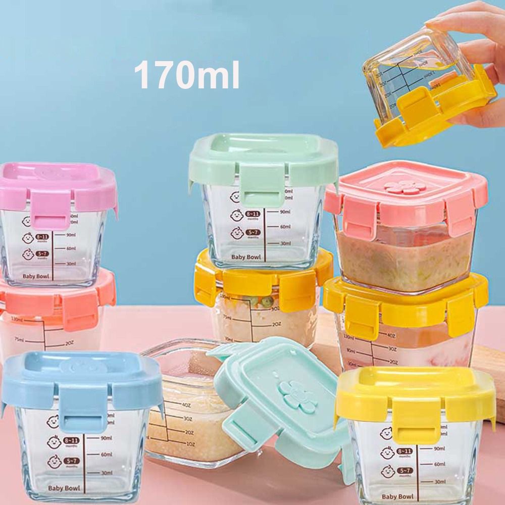 170ml Frozen Baby Food Glass C - Baby Food Jars ulasan dan harga