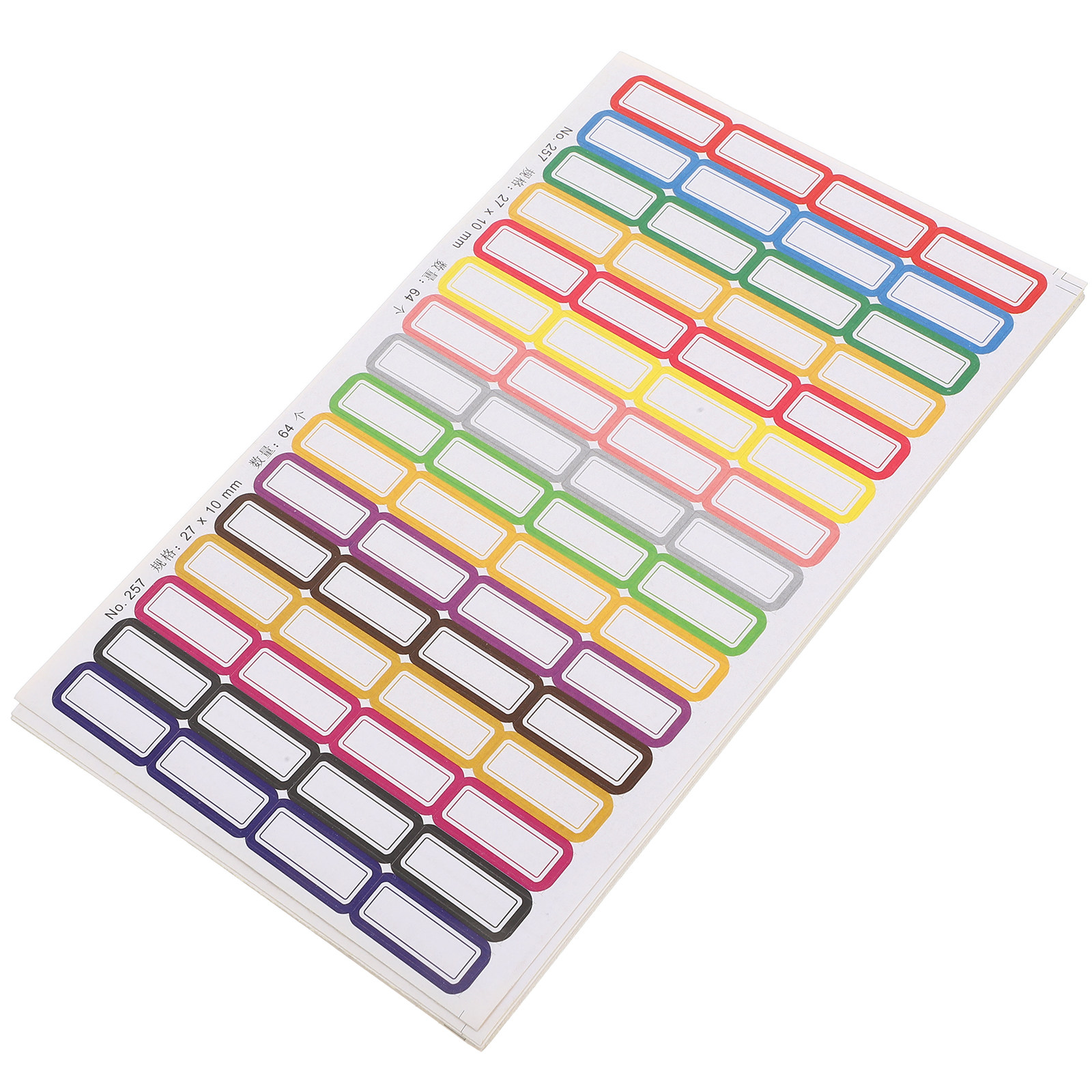 20 Sheets Colorful Adhesive Na - Baby Food Youtube ulasan dan harga
