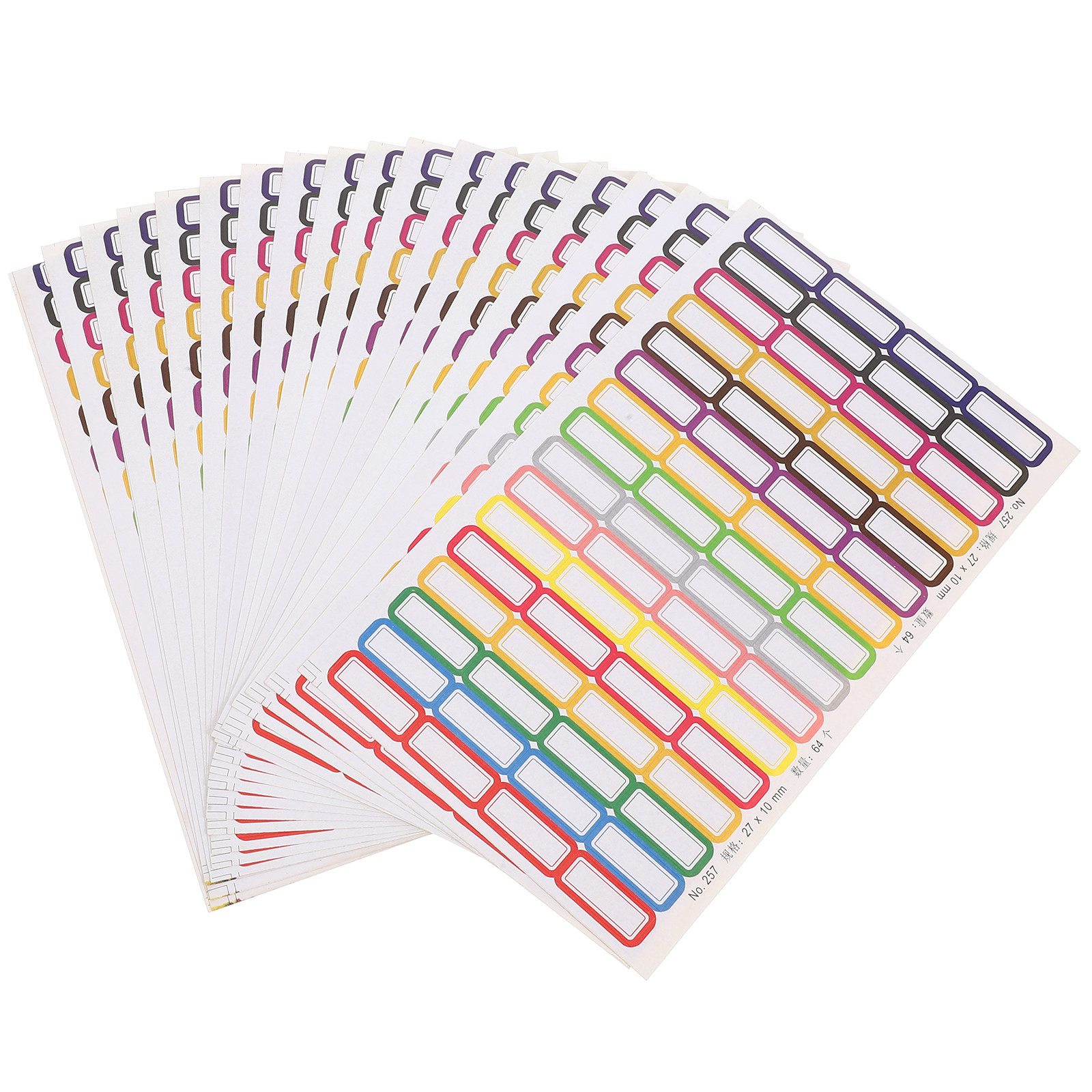 20 Sheets Colorful Adhesive Na - Baby Food Youtube ulasan dan harga