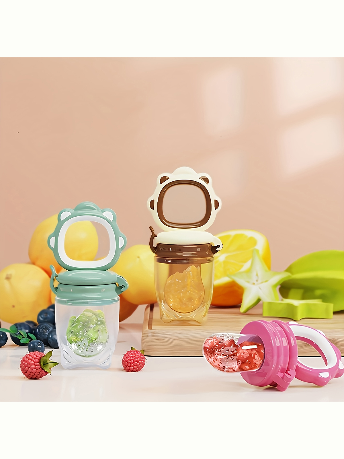 9pcs Feeding Cutlery: 1 Silico - Baby Food Jars ulasan dan harga