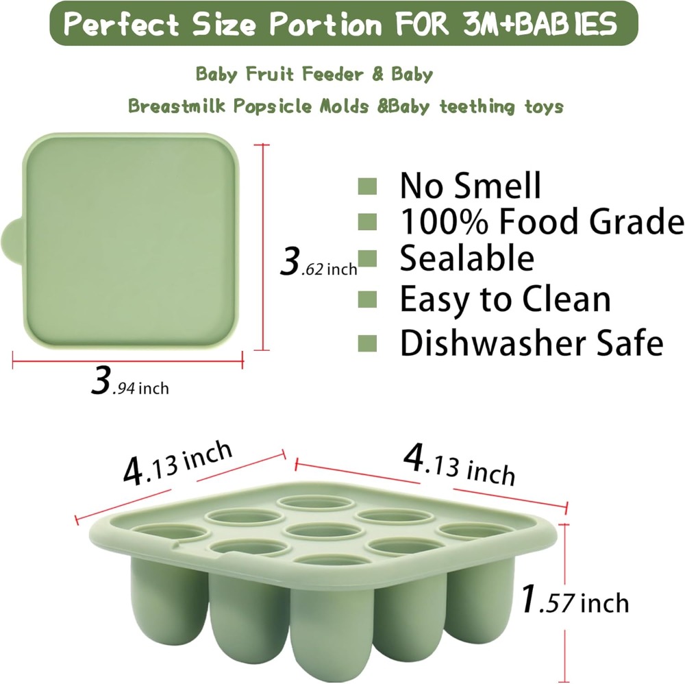 Silicone Baby Food Freezer Tra - Baby Food Freezer Tray ulasan dan harga