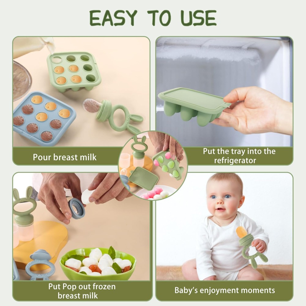Silicone Baby Food Freezer Tra - Baby Food Freezer Tray ulasan dan harga