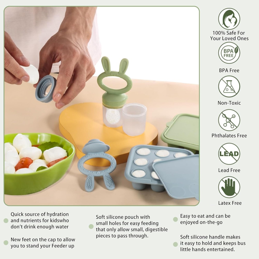 Silicone Baby Food Freezer Tra - Baby Food Freezer Tray ulasan dan harga
