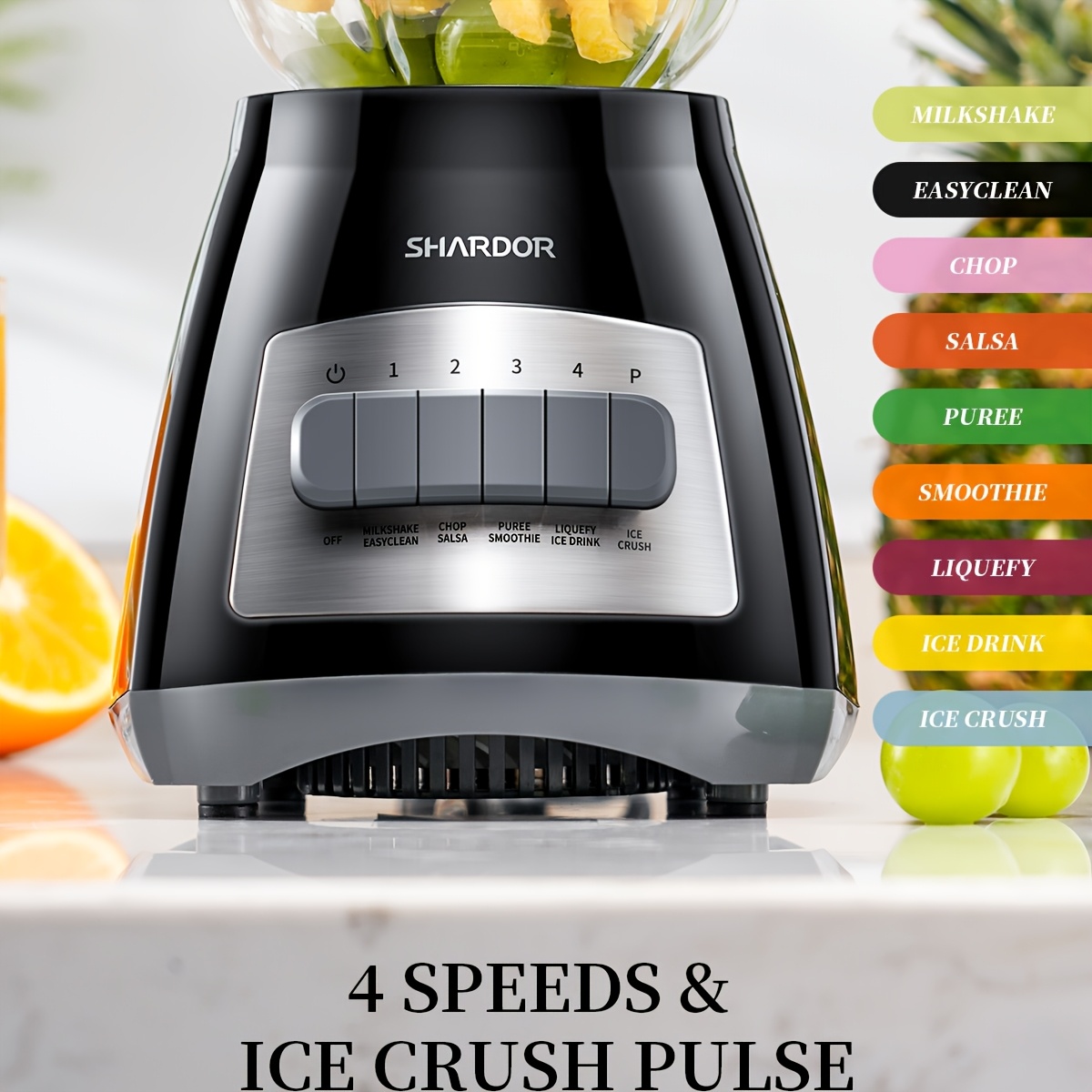 Smoothie Blender with 52 oz Gl - Baby Food Jars ulasan dan harga