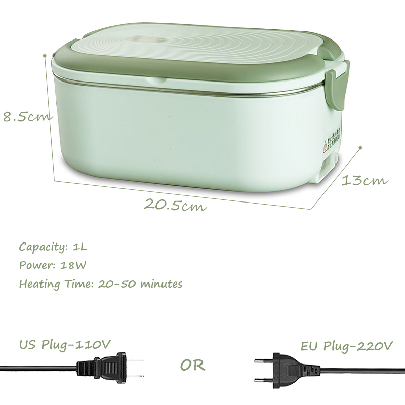 220V 110V Electric Lunch Box S - Baby Food Warmer Portable ulasan dan harga