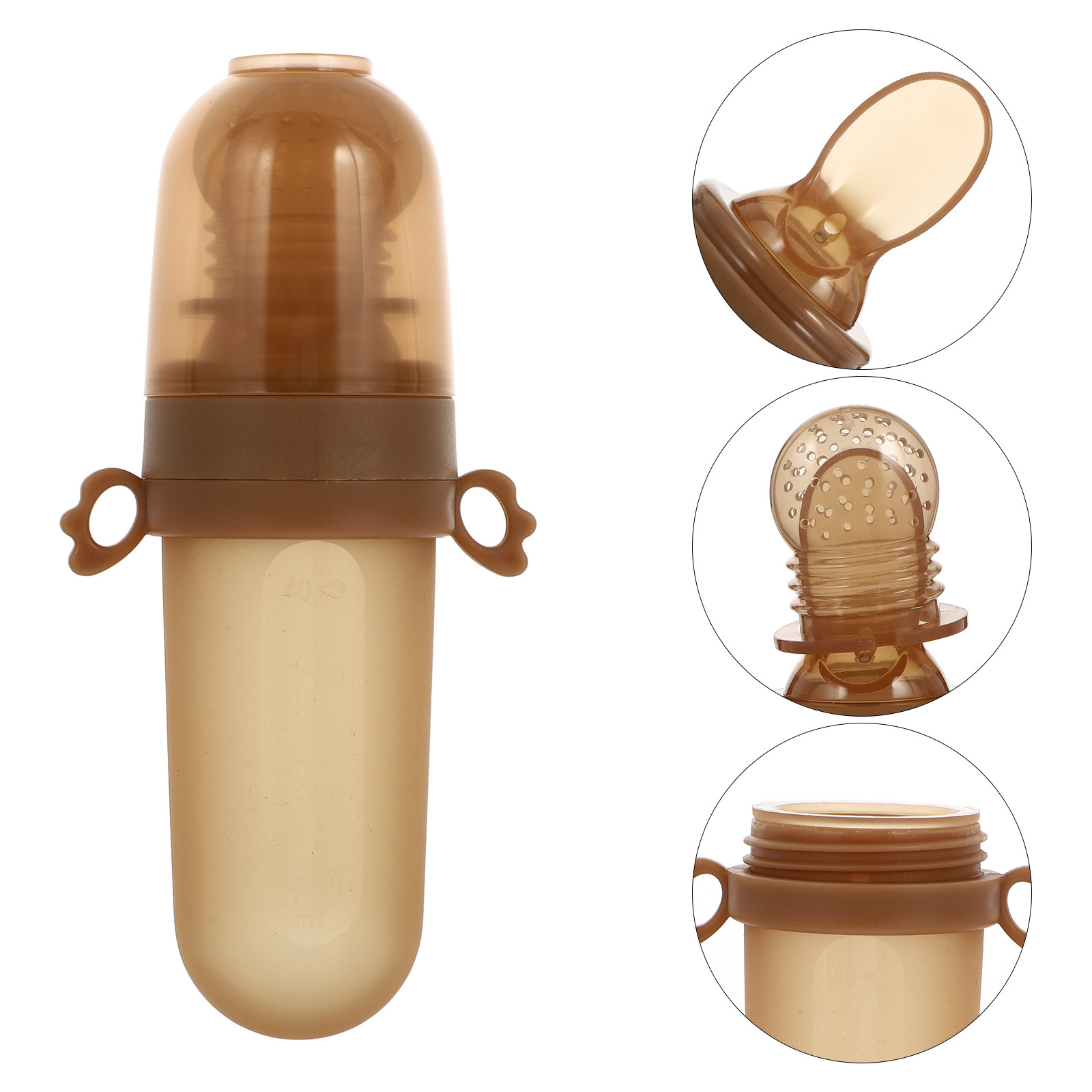 1Set Baby Fruit Feeder Beige P - Baby Food Fruits ulasan dan harga