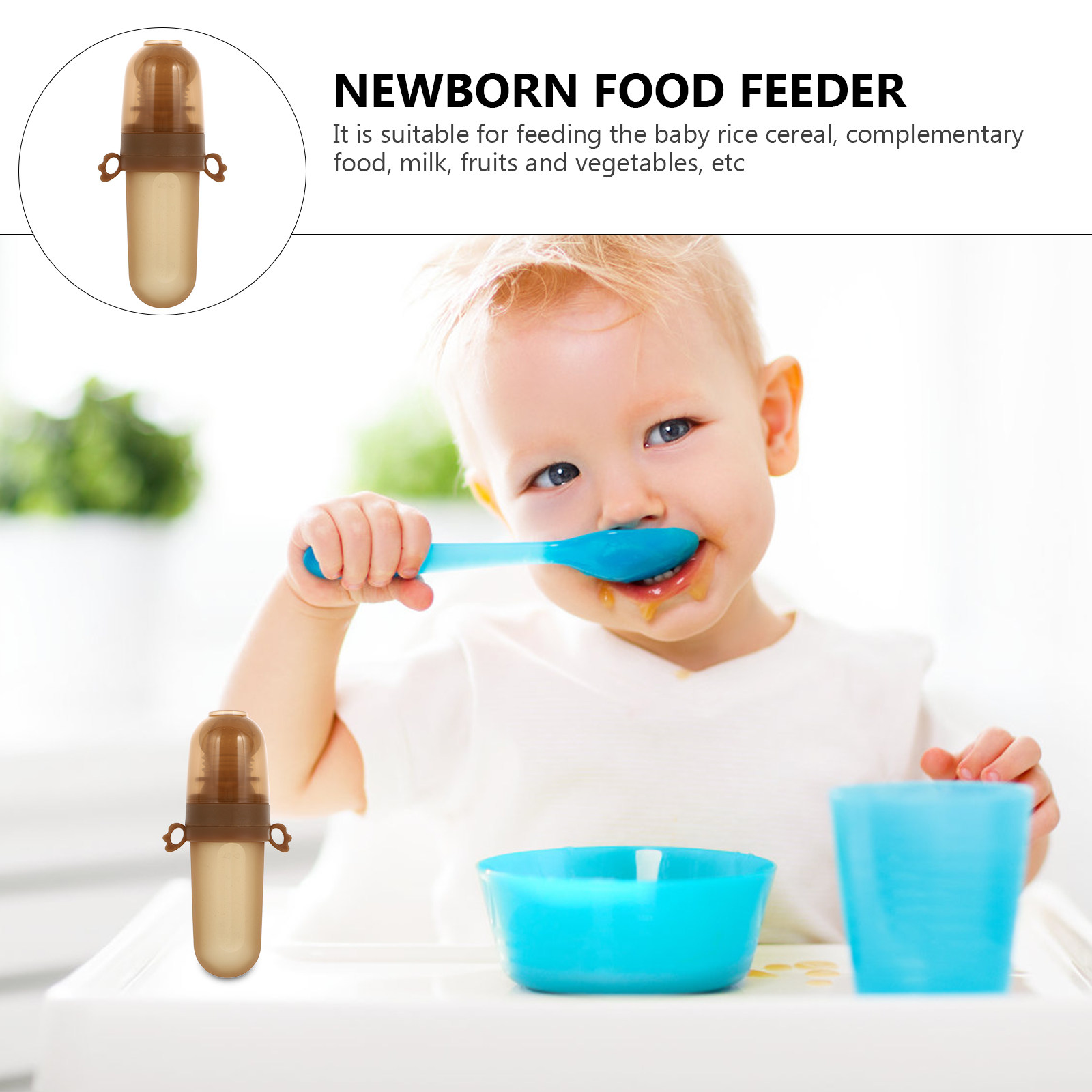 1Set Baby Fruit Feeder Beige P - Baby Food Fruits ulasan dan harga