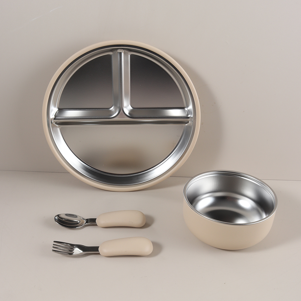 4pcs/set Silicone Suction Bowl - Baby Food Freezer Tray ulasan dan harga
