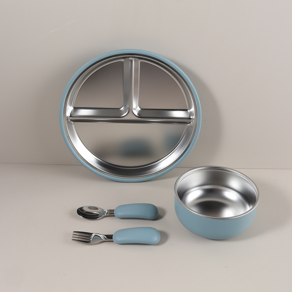 4pcs/set Silicone Suction Bowl - Baby Food Freezer Tray ulasan dan harga