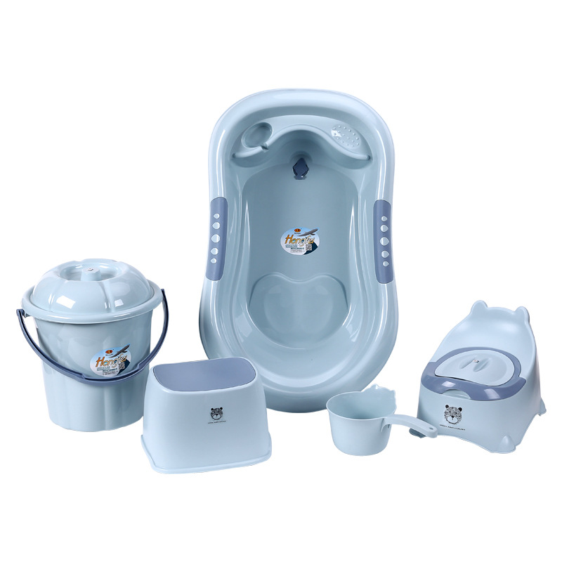 Baby Bath Tub 7-Piece Set with - Baby Food Warmer Portable ulasan dan harga