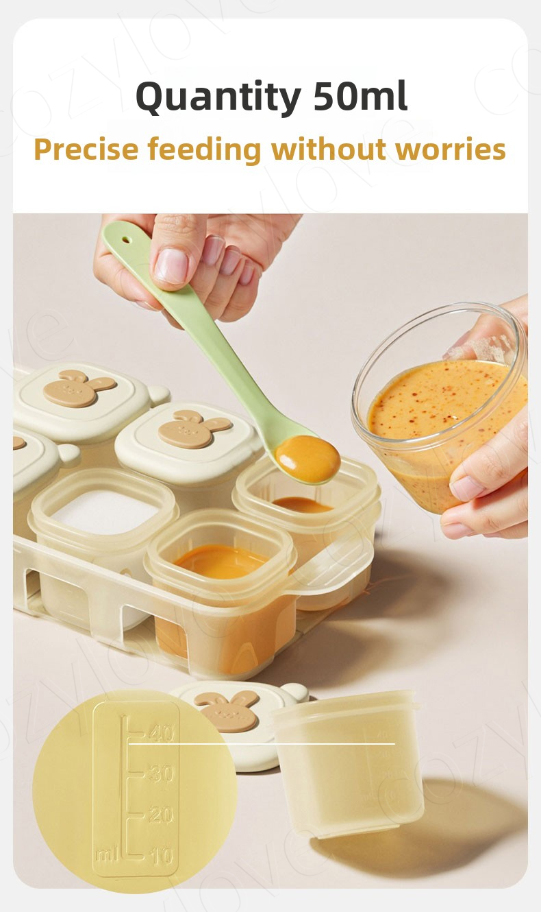 Portable Baby Food Freezer Tra - Baby Food Pouches Reusable ulasan dan harga