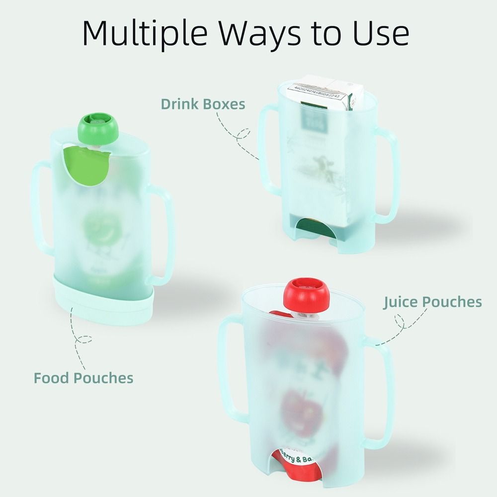Portable Plastic Squeeze Pouch - Baby Food Pouches Reusable ulasan dan harga