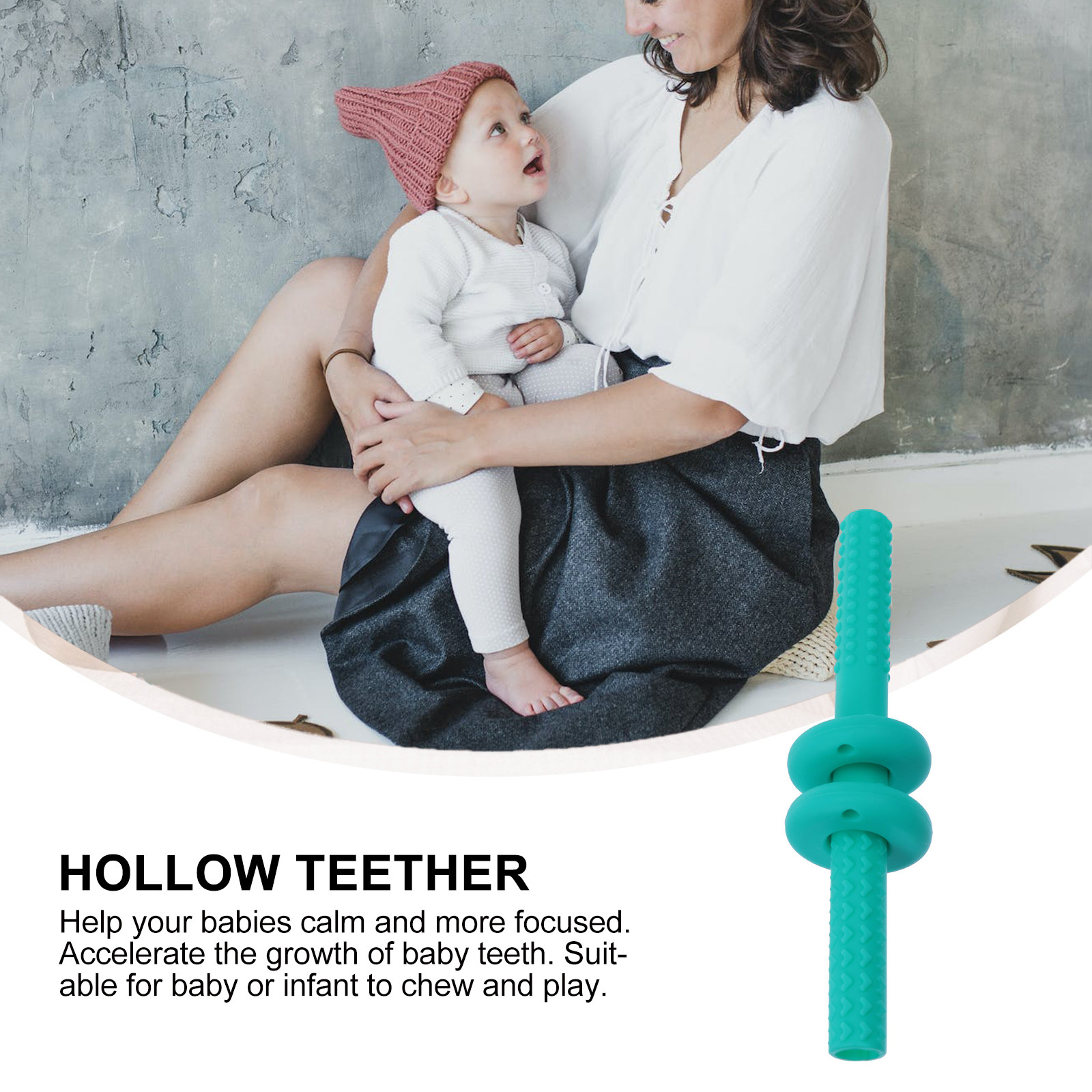 1Set Baby Teether Hollow Silic - Baby Food Youtube ulasan dan harga