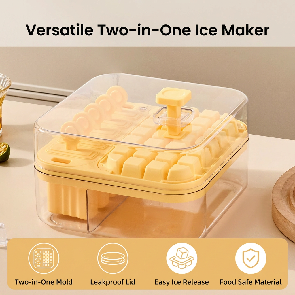 Ice Cube Mold Versatile Baby F - Baby Food Freezer Tray ulasan dan harga