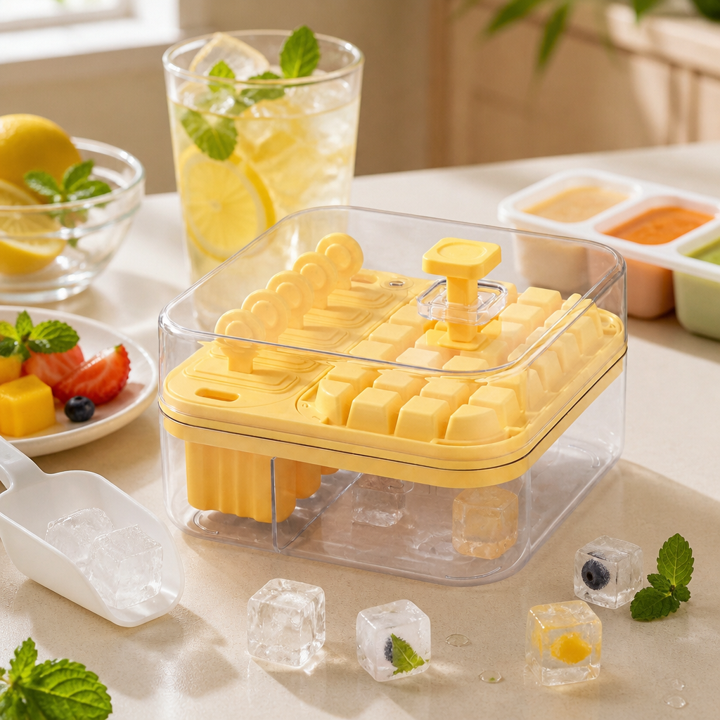 Ice Cube Mold Versatile Baby F - Baby Food Freezer Tray ulasan dan harga