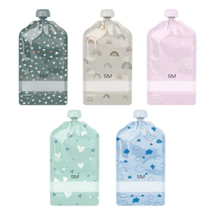 Reusable Baby Food Pouches for - Baby Food Pouches Reusable ulasan dan harga