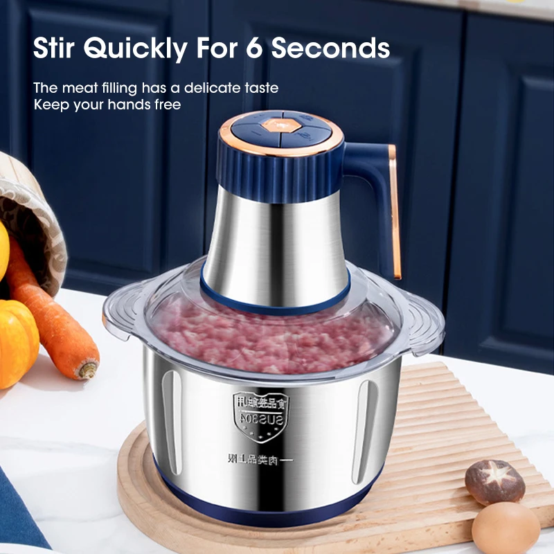 Household 5L Electric Meat Gri - Baby Food Chopper ulasan dan harga