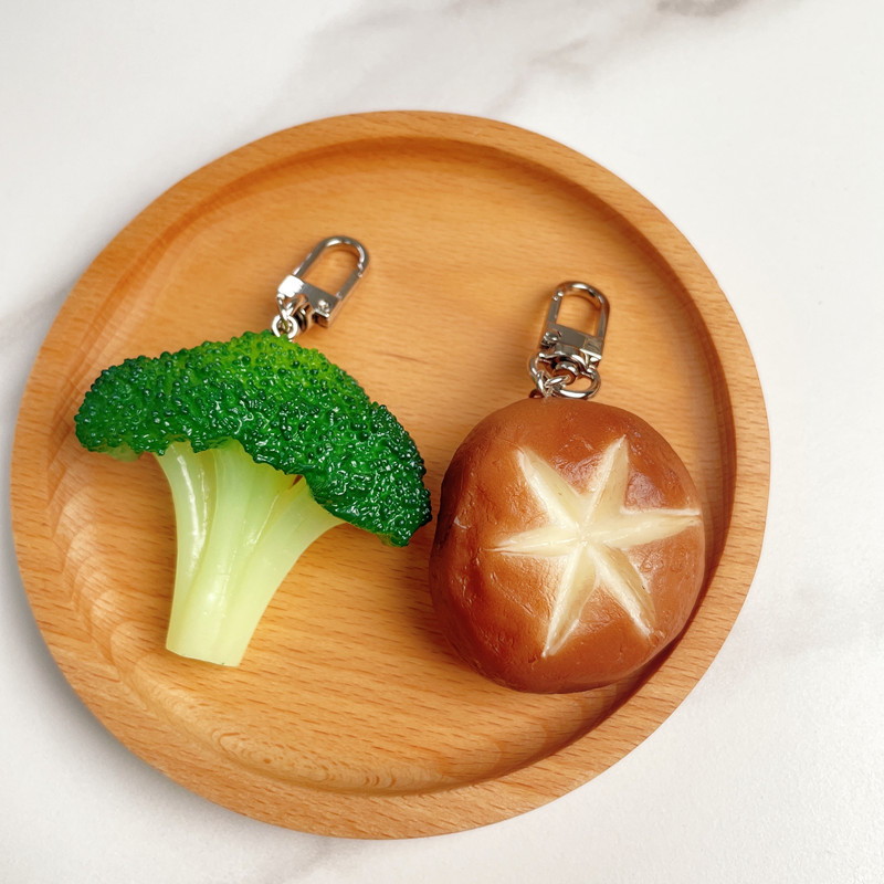 Simulation Food Keychain Brais - Baby Food Shrimp ulasan dan harga